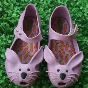 Mini melissa bunny shoes
